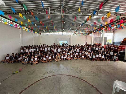Escola Amiga dos Animais conscientiza cerca de 300 crianças em Guarabira sobre respeito e proteção animal